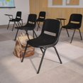 thumbnail image 2 of Bowery Hill Ergonomic Shell Chair in Black, 2 of 6