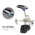 thumbnail image 4 of Graflsoa Adjustable LED Magnifying Lamp for Precision Work - 3.5X to 12X Zoom, 360° Rotation, Ideal for Crafts, Repairs, and Hobbies (Batteries Not Included), 4 of 6