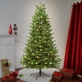 thumbnail image 3 of 7FT PE green pine instapole tree, 8775 pe tips, 800 dual warm white/multi microdot tape, 9 function & foot pedal, 3 of 4