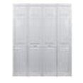 thumbnail image 3 of Spectrum SEAPP72 72 x 80 in. Seabrooke PVC Raised Panel Bifold Door, White, 3 of 5