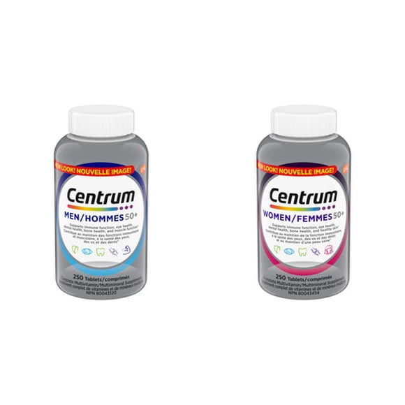 Centrum Complete Multivitamin and Mineral Supplement for Men & Women 50+