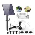 thumbnail image 1 of 3.5W Solar Fountain Pump DIY Solar Panel Fountain With 4.9FT Water Pipe Pump For Bird Bath Garden Decoration Pets Drinking Pon ,Multi-Install Methods, 1 of 5