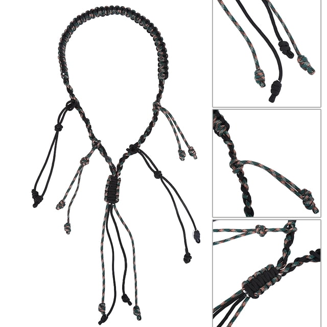 Goose Call Lanyard, Hunting Accessory Nylon 3Colors Hunting Lanyard, Duck Goose For Outdoor Hunting
