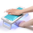 thumbnail image 1 of TopLLC Light For Nails 2 In 1 Manicure Nail Arm Repose With LED Nail Lamp 72W LED Gel Nail Dryer Arm Repose For Nails Light Arm Repose Pillow Cushion Hand nail light, 1 of 9