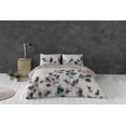 thumbnail image 2 of Gouchee Home Ona Queen Duvet Cover Set – 3pc Botanical Print Reversible Cotton Bedding, 2 of 2