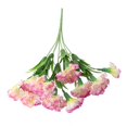 thumbnail image 3 of 11Head Carnation Artificial Flowers Plastic Fake Plants Home Party Wedding Decor, 3 of 8