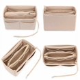 thumbnail image 3 of Felt Purse Insert Organizer Portable Cosmetic Bag Fit for Handbag Tote Various Bag, 3 of 6