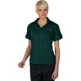 thumbnail image 2 of Ed Garments Women's Short Sleeve Poplin Shirt, HUNTER, XX-Small, 2 of 3