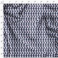thumbnail image 4 of Soimoi Blue polyester Crepe Fabric Hen Bird Printed Fabric 1 Yard 52 Inch Wide, 4 of 6