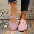 thumbnail image 4 of B91xZ Mocassins Classiques Décontractés pour Femmes Mocassins à Bout Rond Chaussures de Conduite Plates Souples Chaussures de Marche pour Femmes à Enfiler, Rose 8, 4 of 5