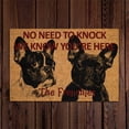 thumbnail image 1 of Cqxid Carpet Under $10 Funny Dog Doormat Dog Welcome Doormat Welcome Rug, 1 of 9