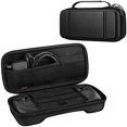 thumbnail image 1 of Tianle Carrying Case Compatible with Steam Deck - [Shockproof] Hard Shell Protective Cover Portable Travel Bag w/Inner Pocket and 16 Game Card Slots Compatible with Steam Deck & Accessories, Black, 1 of 8