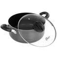 thumbnail image 2 of Oster Clairborne 7 Piece Aluminum Cookware Set W/ Kitchen Tools, Charcoal Grey with Bakelite handle, 2 of 5