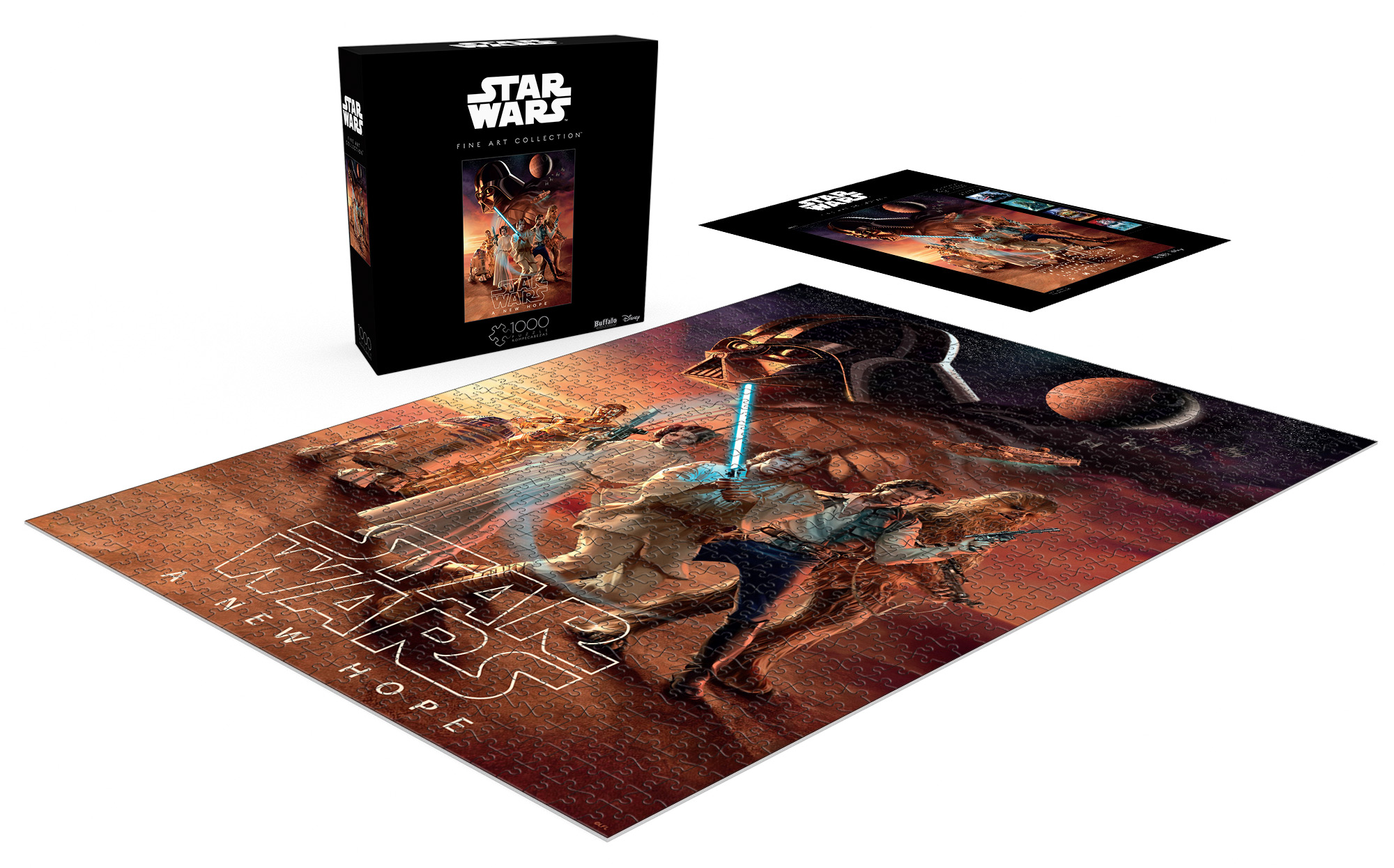 Buffalo Games The Force Puzzle imbriqué de 1000 pièces pour adultes de 14 à 99 ans