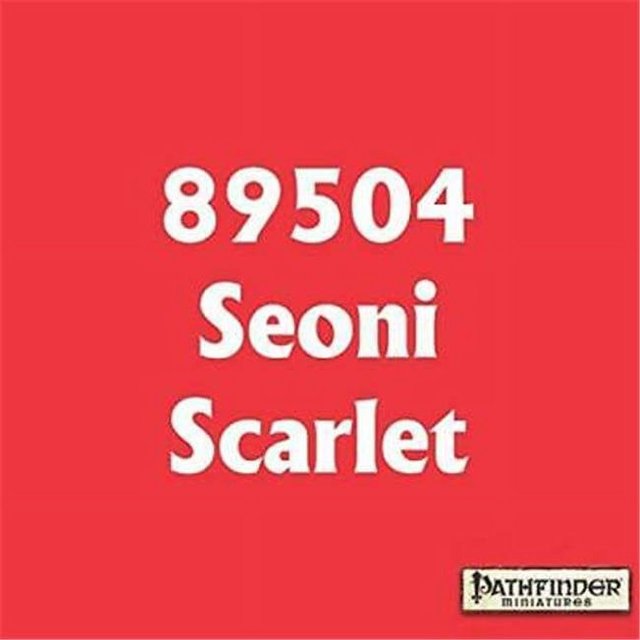 Reaper Miniatures REM89504 Pathfinder Colors of Golarion Master Series Paint - Seoni Scarlet