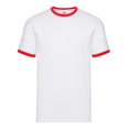 thumbnail image 1 of Fruit Of The Loom Mens Ringer T-Shirt, 1 of 3