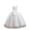 White, variant on GDREDA Casual Summer Dresses for Girl Children's Sequin Children's Dress Big Bow Dress Girl Flower Girl Dress Kids Dress Dark Green,5-6 Years
