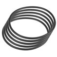 thumbnail image 1 of Uxcell 5pcs Universal Sewing Machine Motor Stretch Belt 377mm 15" Perimeter 3/16" (5mm) Belt Thick, 1 of 5