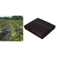 thumbnail image 4 of kurtrusly Black Weed Barrier Blocker Landscape Fabric with Grid Strips 1.5x5meter, 4 of 9