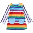 thumbnail image 3 of Filles Enfant en Bas Âge à Manches Longues Robe Décontractée Vêtements d'Hiver 1-7 Ans, 3 of 5