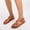 Brown, variant on Huarache Sandals New Summer Flat Shoes Casual Pullover Toe Women's Sandals Beach Shoes Cheap Sandals for Women on Clearance