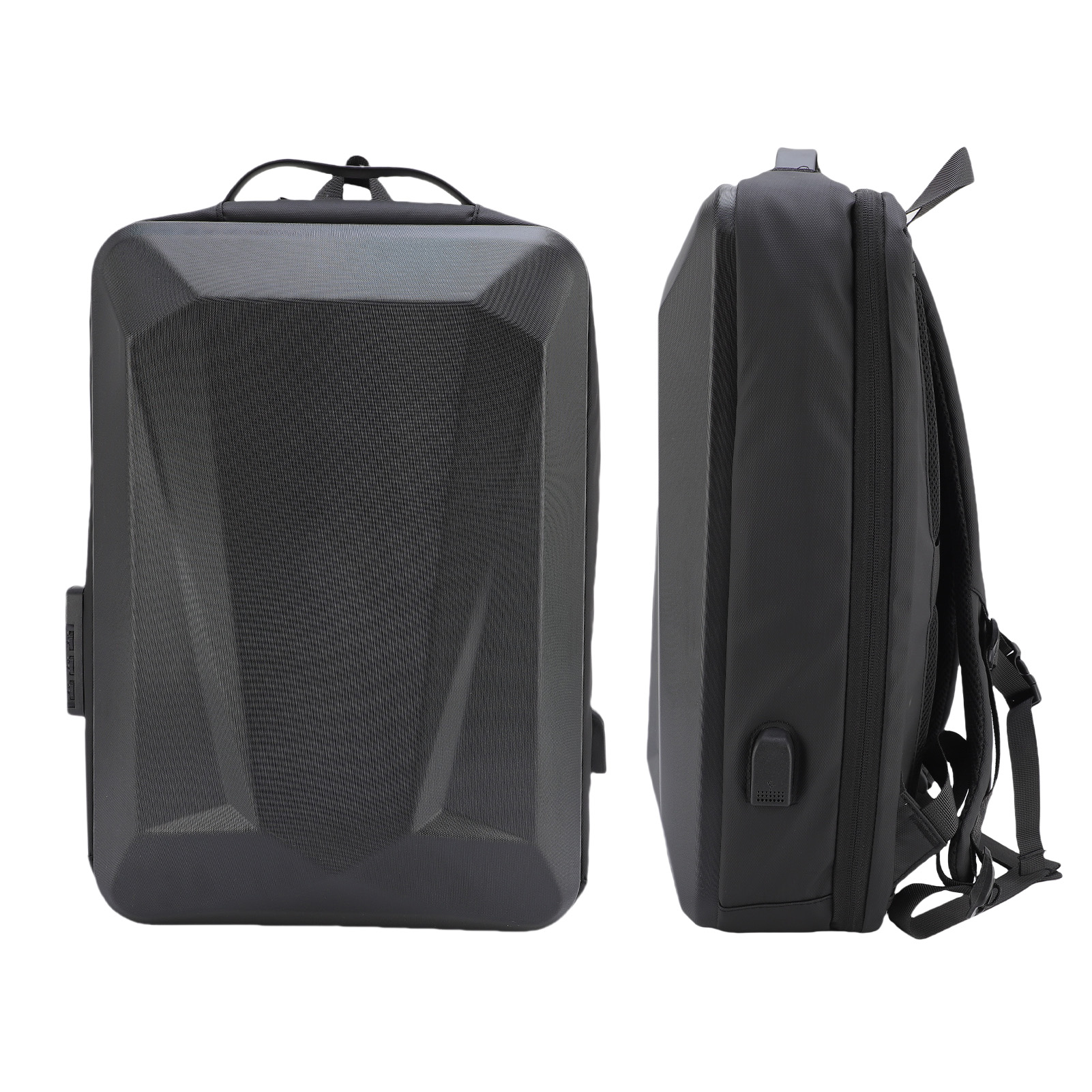 15.6 Inch Laptop Backpack, Anti Theft Computer Bag with Password Lock, USB Charging Port, College Backpack Waterproof Laptop Bag for Women Men Tablet Notebook Bag for Travel