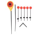 thumbnail image 1 of <p>Yellow Mini Ice Fishing Rod, Wear  Waterproof High Strength Lightweight Durable Winter Fishing Rod With Red Ball  For Rivers</p>, 1 of 7