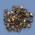 thumbnail image 1 of Rivet Bag Accessories Rivet For Leather 100 PCS 9MM Brass Copper Square Rivets Apparel Shoes Bag Accessories For Leather Decoration, 1 of 8