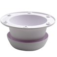 thumbnail image 3 of Almencla Plastic RV White Plumbing Sewer Vent Cap Replaces Easy Use 5.3×2.8×3.2inch, 3 of 5