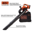 thumbnail image 5 of 40V MAX* Leaf Blower/Leaf Vacuum Kit, Cordless, 5 of 5
