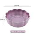 thumbnail image 3 of Qeeadeea Small Round Baking Dish Set Of 2, Round Ceramic Pie Plate, Colorful Ceramic Casserole Dish-purple-15x15x5cm, 400ml, 3 of 7