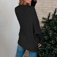 thumbnail image 2 of XZNGL Open Front Cardigan for Women Womens Popcorn Long Sleeve Open Front Pockets Oversized Cardigan Sweater Coats Long Cardigan Sweaters for Women Oversized Cardigan Sweaters for Women, 2 of 5