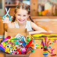 thumbnail image 4 of Children's Craft Set, DIY Art Craft Materials Supplies Colourful Buttons  for Birthday, 4 of 7