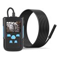 thumbnail image 1 of Tignapoo 5.5mm Diameter 1080P Waterproof Industrial Endoscope with 2.4" LCD Screen, 2600mAh Battery, and 8 Adjustable LEDs for Pipeline and Automotive Inspection - Model P60B, 1 of 6