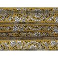 thumbnail image 5 of oneOone Velvet Yellow Fabric Block Sewing Craft Projects Fabric Prints By Yard 58 Inch Wide-PI, 5 of 5