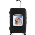 thumbnail image 1 of Animal Series Printed Pattern Travel Essentials Bag with 18-32 Inch Capacity Travel Accessories Trolley Case Protective Cover 8animal 051 L, 1 of 6