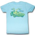 thumbnail image 1 of Back to the Future T-Shirt pour Adulte Bleu Pâle Chillin Delorean, 1 of 1
