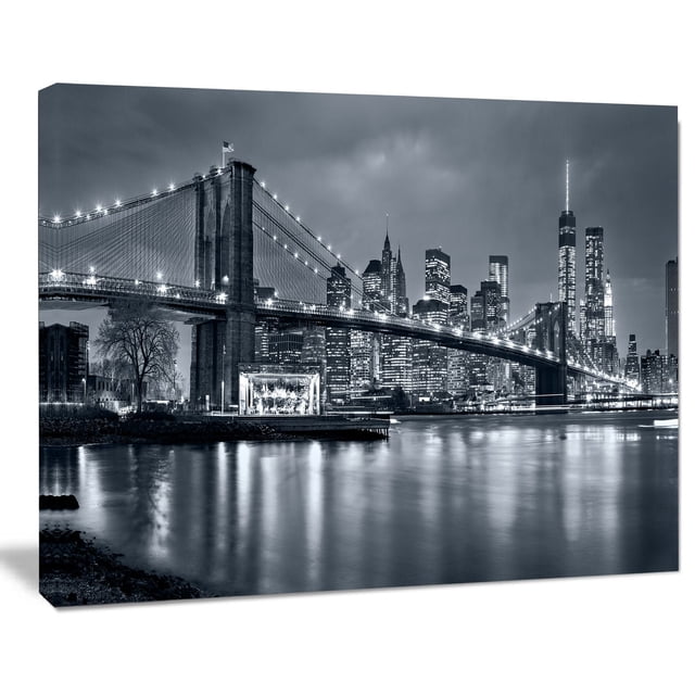Tableau moderne imprimée sur toile Design Art Grand ville de New York