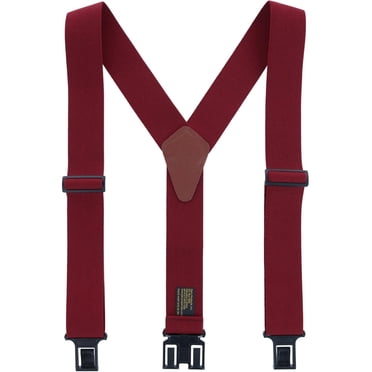 Perry Suspenders Elastic 2 Inch Wide Hook End Suspenders (Tall Available)
