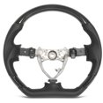 thumbnail image 2 of Hydro Dip Flat Bottom Black Stitching Steering Wheel for FJ Cruiser 2007-2017, 2 of 7