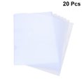 thumbnail image 2 of Dossiers en Plastique Adhésifs A4 L, Blanc, 20 Unités, 2 of 7
