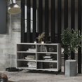 thumbnail image 1 of vidaXL Sideboard Concrete Grey 103.5x35x70 cm Engineered Wood, 1 of 5