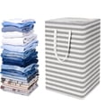 thumbnail image 4 of Home Textile Storage Freestanding Laundry Hamper Tall Clothes Hamper with Extended Handles for Dorm Family and Home Organization, 4 of 7