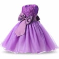 thumbnail image 2 of AAMILIFE Robe Fleur Princesse Fille Tutu Mariage Anniversaire Fête Robe Enfant Costume Enfants, 2 of 3