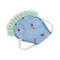 thumbnail image 1 of Chicken Apron, Cute Hen Saddle Beautiful Reusable Easy To Clean Protective  For Pet For Poultry Pink Pineapple,Blue Pineapple, 1 of 8