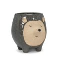 thumbnail image 1 of Abbott Collection AB-27-CRITTER-187 5 in. Tall Hedgehog Planter, Grey, 1 of 3