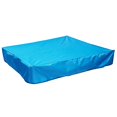 thumbnail image 5 of Sandpit Cover, Dustproof Sandpit Cover with Drawstring Great Quality Outdoor Child Sandpit Cover for Pool Farms (120*120*20cm) Blue, 5 of 5
