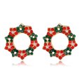 thumbnail image 1 of Heliisoer Christmas Style Metal Earrings Decorate A, 1 of 1