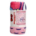 thumbnail image 2 of Hello Kitty x Friends My Melody Kuromi Flower Basket Throw Blanket, 2 of 2