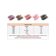 thumbnail image 2 of LUXUR Womens Slipper Cozy Clogs Slippers Fluffy Slides Solid Color Home Shoes Unisex Warm Shoe Red 9-10, 2 of 3
